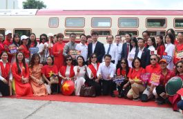 Bắc Ninh: Tổ chức đón đoàn khách đầu tiên của tàu du lịch văn hóa 