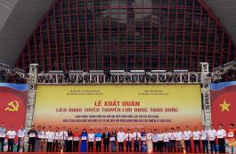 TỪ LỄ XUẤT QUÂN TẠI BẮC NINH ĐẾN KHAI MẠC LIÊN HOAN TẠI QUẢNG NINH – DẤU ẤN ĐẬM NÉT CỦA ĐOÀN KINH BẮC