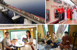 Đoàn tàu 5 cửa ô: Chính thức khai thác, giá vé  từ 550 đến 750 nghìn đồng