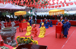 Bắc Ninh: Khai hội đền Thần Nông xã Cẩm Lý