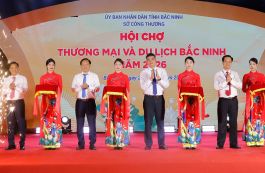 Khai mạc Hội chợ Thương mại và Du lịch Bắc Ninh năm 2026