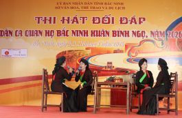 Khai mạc Hội thi Dân ca Quan họ Bắc Ninh Xuân Bính Ngọ 2026
