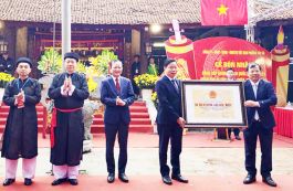 Bắc Ninh: Đón nhận Bằng xếp hạng di tích quốc gia đặc biệt quần thể di tích đình, chùa, từ chỉ Thổ Hà