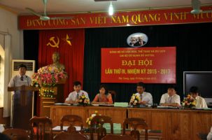 Đại hội Chi bộ Cơ quan Sở VHTTDL, nhiệm kỳ 2015-2017