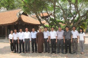 Đoàn công tác bộ ngoại giao làm việc tại Bắc Giang