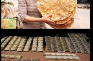  Một nét ẩm thực Bắc Giang Bánh đa Kế - chim rang giềng