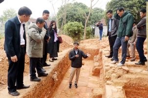 Bắc Giang: Phát hiện gần 1,3 nghìn di vật khảo cổ tại địa điểm chùa Hoành Mô