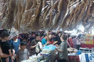 Bắc Giang tham gia xúc tiến quảng bá tại Hội chợ đặc sản vùng miền lưu vực Sông cầu 2025