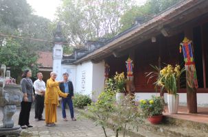 Chùa Kem trầm mặc, linh thiêng dưới chân Nham Biền