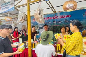 Bắc Giang tham gia Triển lãm Liên hoan du lịch, ẩm thực, làng nghề Vĩnh Phúc năm 2025