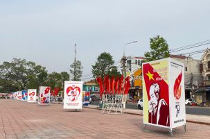 Đẩy mạnh tuyên truyền trực quan “kỷ niệm 50 năm Ngày Giải phóng miền Nam, thống nhất đất nước”