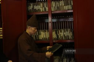 Chiêm ngưỡng 3.000 mộc bản kinh Phật tại ngôi cổ tự ở Bắc Giang