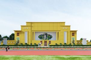 Di tích quốc gia khán đài B sân vận động Bắc Giang: Như Bác còn đây giữa cháu con