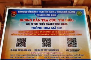 Phát huy giá trị di tích thông qua lắp đặt mã quét QR tại di tích 