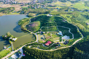 Điểm du lịch sinh thái cộng đồng Vạn Hoa Hồ Va, huyện Lục Nam