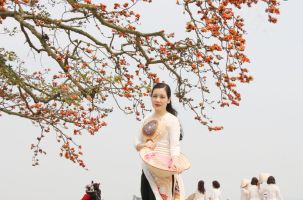 Hàng nghìn du khách say đắm sắc hoa tháng Ba tại Bắc Giang