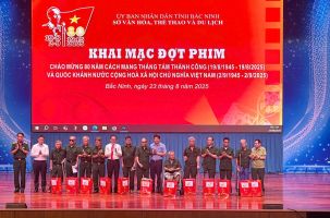 Bắc Ninh khai mạc Đợt phim kỷ  niệm 80 năm Cách mạng Tháng Tám và Quốc khánh 2/9