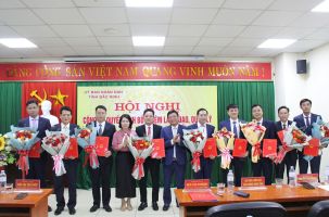 UBND tỉnh Bắc Ninh tổ chức hội nghị công bố quyết định bổ nhiệm lãnh đạo  Sở Văn Hóa, Thể T\thao Và Du Lịch