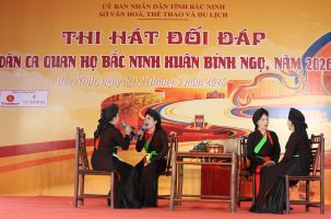 Khai mạc Hội thi Dân ca Quan họ Bắc Ninh Xuân Bính Ngọ 2026