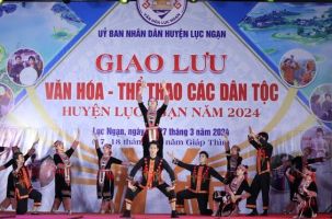 Khai mạc Giao lưu Văn hóa - Thể thao các dân tộc huyện Lục Ngạn năm 2024