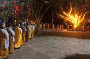 Chuẩn bị khai hội Vĩnh Nghiêm