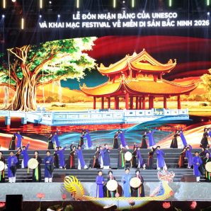 Tổng duyệt chương trình Lễ đón nhận Bằng của UNESCO và khai mạc Festival “Về miền di sản Bắc Ninh - 2026”