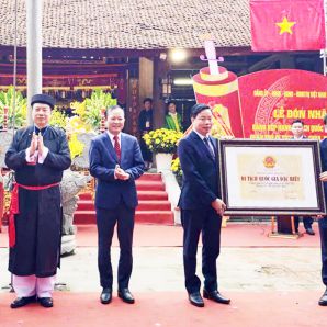Bắc Ninh: Đón nhận Bằng xếp hạng di tích quốc gia đặc biệt quần thể di tích đình, chùa, từ chỉ Thổ Hà