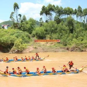 Đặc sắc lễ hội bơi chải An Châu - Tôn vinh Di sản văn hóa phi vật thể quốc gia