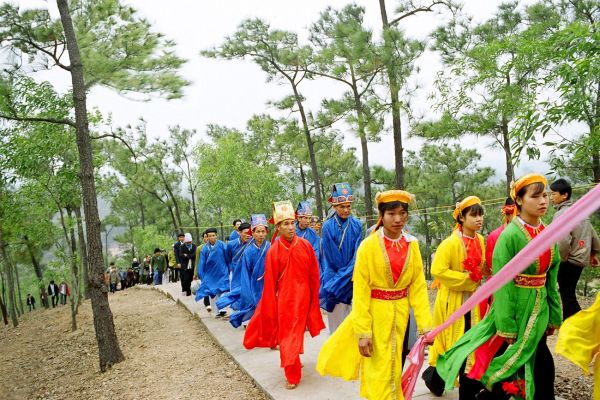 Trảy hội đền Dành - Liên chung, Tân Yên - Vương Lâm