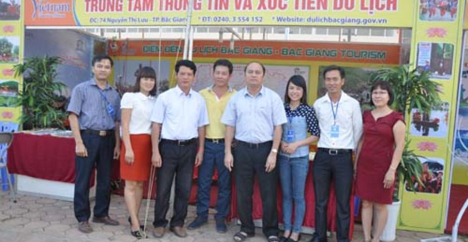 Trưng bày quảng bá du lịch tại Ngày hội VHTTDL các dân tộc tỉnh Bắc Giang lần thứ VI- năm 2014 