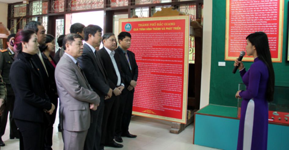 Triển lãm thành tựu kinh tế- xã hội TP Bắc Giang