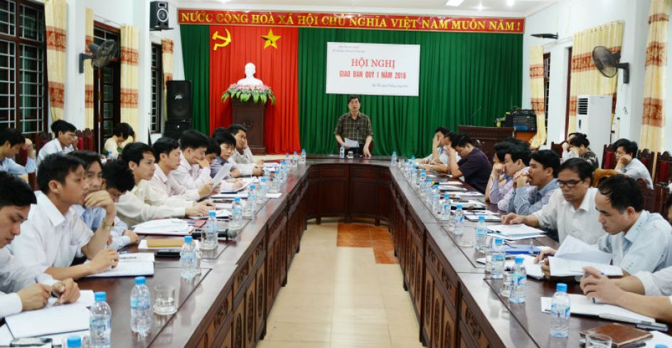 Sở VHTTDL Bắc Giang tổ chức Hội nghị giao ban Quí I năm 2016