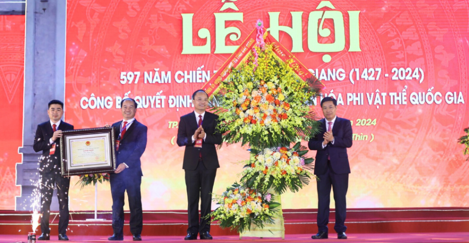 Kỷ niệm 597 năm Chiến thắng Xương Giang: Công bố lễ hội Xương Giang là di sản văn hóa phi vật thể quốc gia