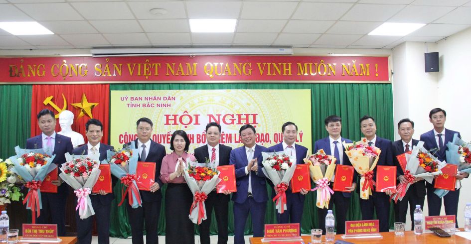UBND tỉnh Bắc Ninh tổ chức hội nghị công bố quyết định bổ nhiệm lãnh đạo  Sở Văn Hóa, Thể T\thao Và Du Lịch