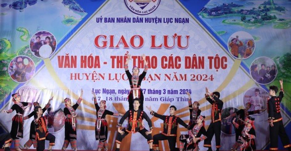 Khai mạc Giao lưu Văn hóa - Thể thao các dân tộc huyện Lục Ngạn năm 2024