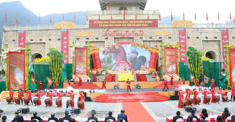 Khai mạc Tuần Văn hóa - Du lịch và khai hội Xuân Tây Yên Tử năm 2025