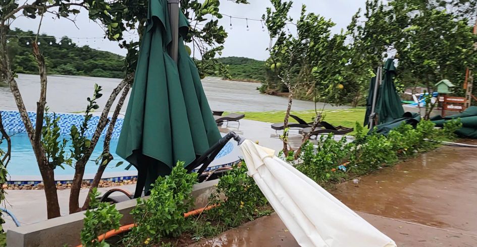 Các điểm du lịch Lục Ngạn thiệt hại do bão