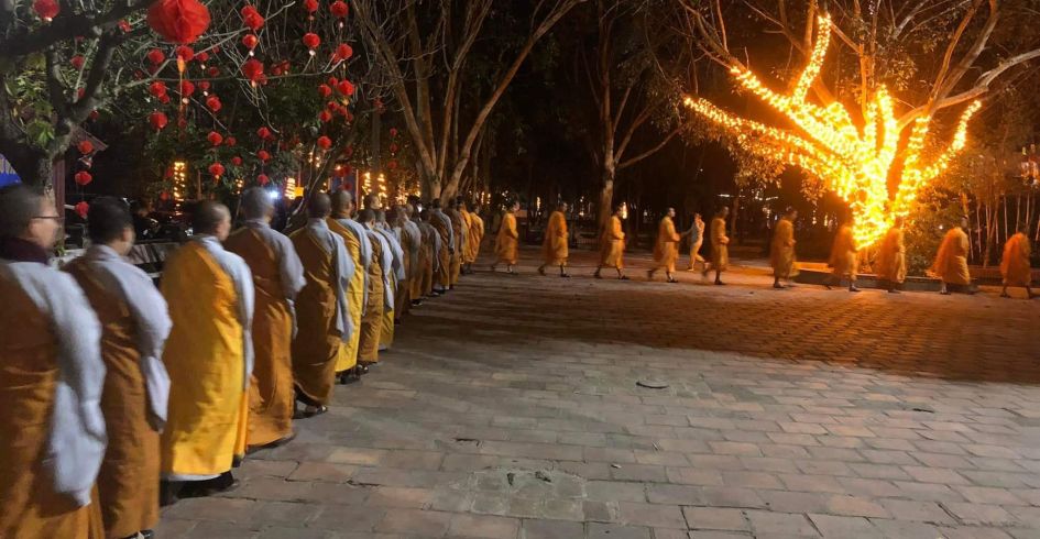 Chuẩn bị khai hội Vĩnh Nghiêm