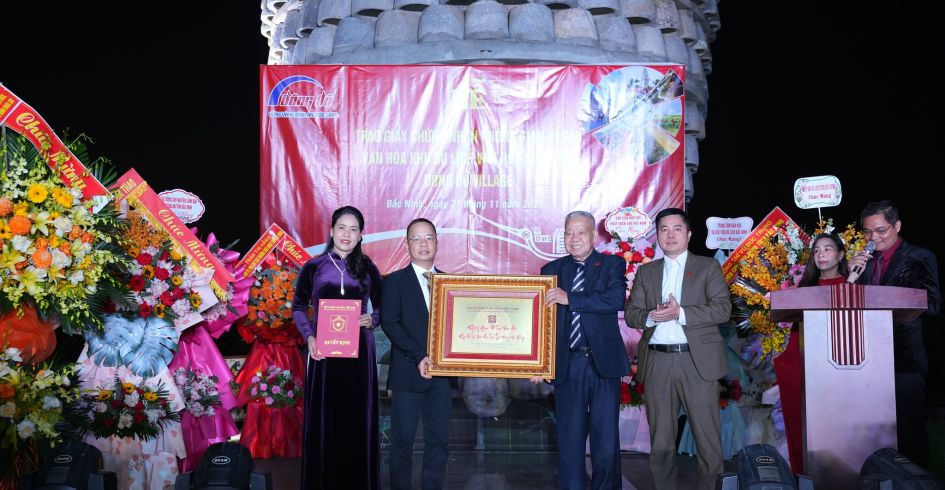 Khu sinh thái Đông Đô Village được công nhận  Không gian Di sản Văn hóa