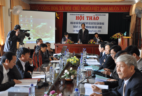 Bắc Giang : Bảo tồn và phát huy các giá trị văn hóa Lý – Trần