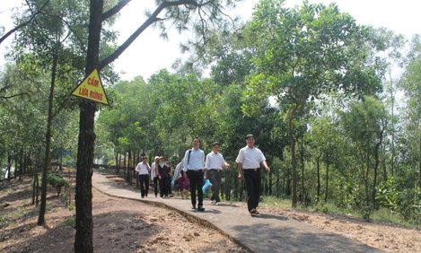 "Đánh thức" Khu du lịch tâm linh sinh thái núi Dành - Tân Yên, Bắc Giang