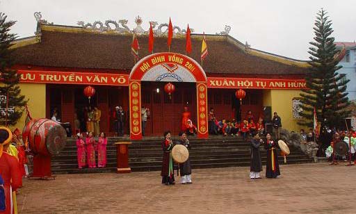 Khu di tích đình Vồng với lễ hội truyền thống đặc sắc