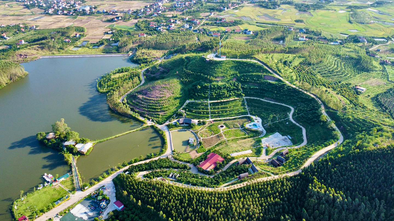 Điểm du lịch sinh thái cộng đồng Vạn Hoa Hồ Va, huyện Lục Nam