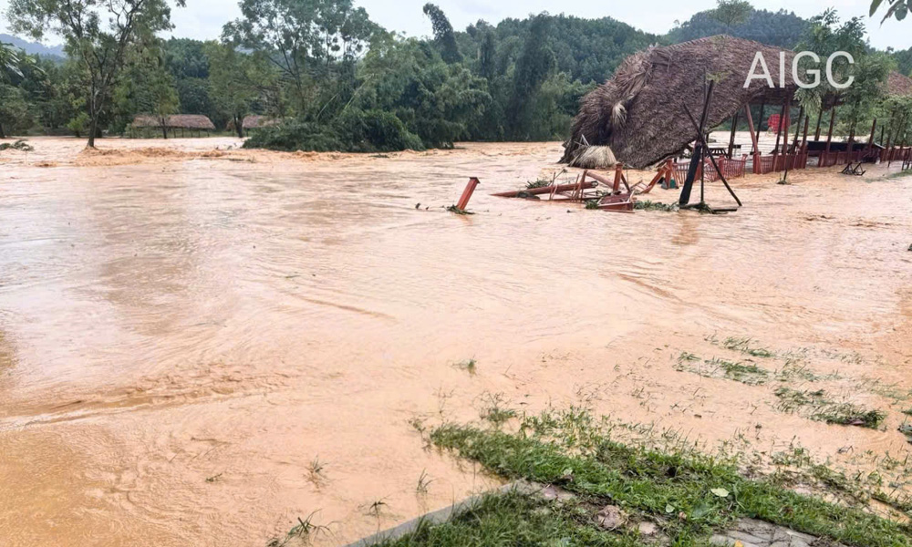 Bắc Ninh: Điểm du lịch Bản Ven thiệt hại nặng do mưa lũ