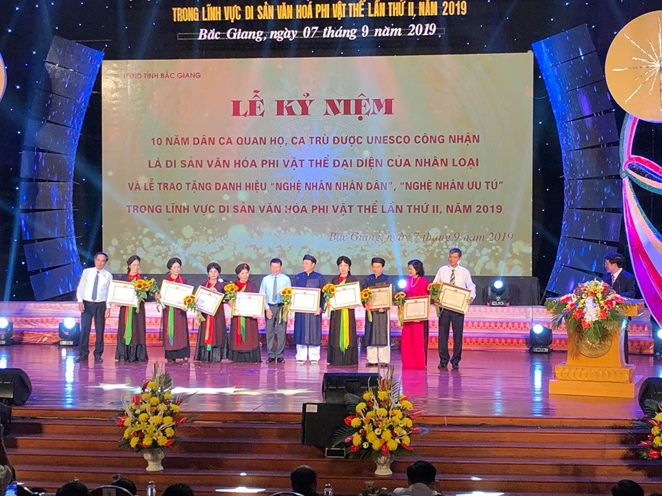Bắc Giang nỗ lực đưa di sản ca trù thoát khỏi tình trạng bảo vệ khẩn cấp