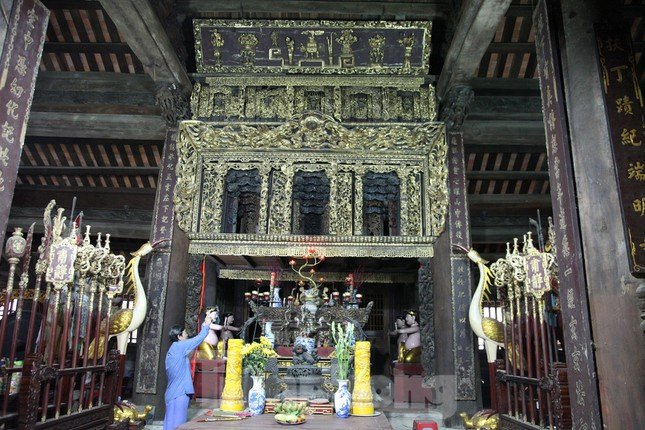 Độc đáo bảo vật quốc gia Cửa võng tại đình làng Thổ Hà ở Bắc Giang