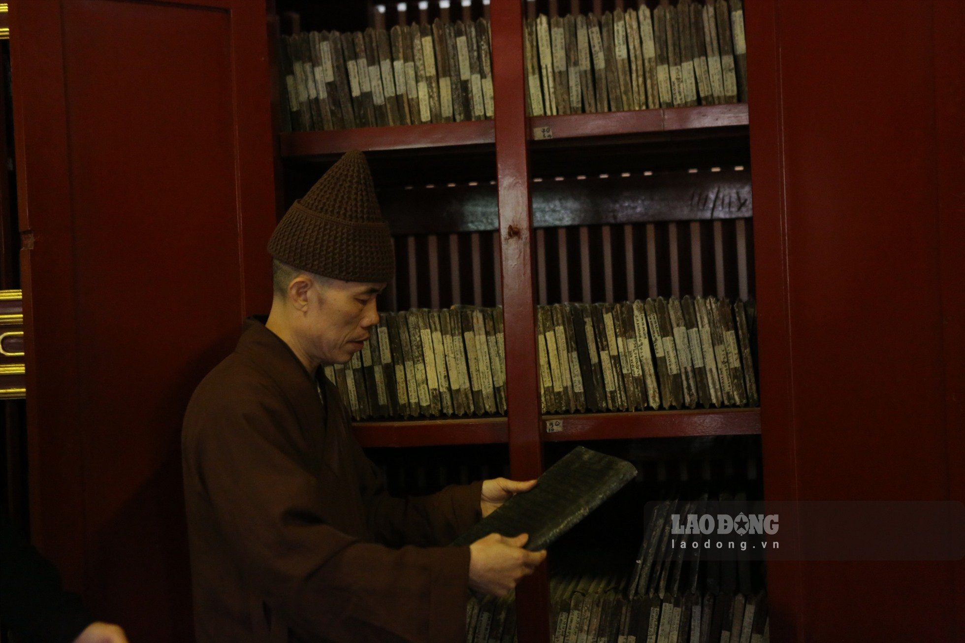 Chiêm ngưỡng 3.000 mộc bản kinh Phật tại ngôi cổ tự ở Bắc Giang