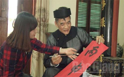 thư pháp Thổ Hà, xã Vân Hà, huyện Việt Yên, cho chữ, xin chữ, ông đồ thư pháp Thổ Hà, xã Vân Hà, huyện Việt Yên, cho chữ, xin chữ, ông đồ