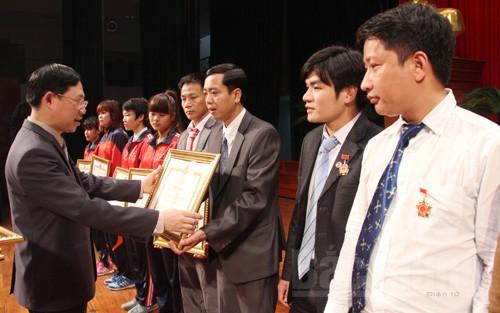 Sở Văn h&oacute;a, kỷ niệm 70 năm, ng&agrave;y truyền thống thể dục, thể thao