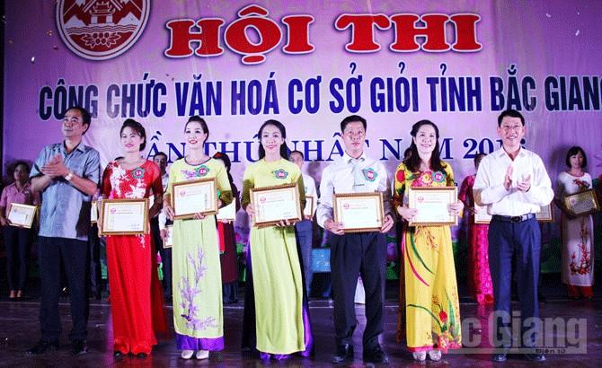 Hội thi, c&ocirc;ng chức, văn h&oacute;a, cơ sở tỉnh, lần thứ nhất, năm 2016
